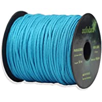 aufodara - Cuerda de paracord (50 m- 2 mm- nailon- 1 núcleo)